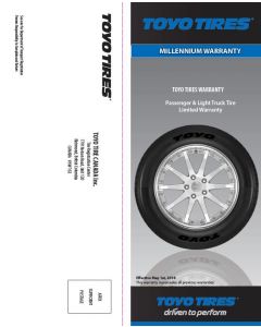 Millennium warranty booklet