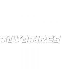 Decal. 2" X 20" White