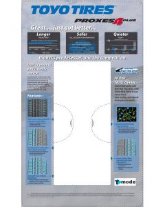 Proxes 4 Plus Tire Display - EN