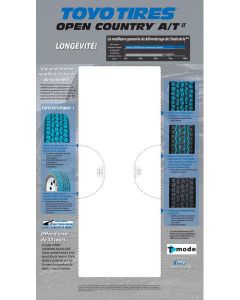 OC A/T II Tire Display - FR